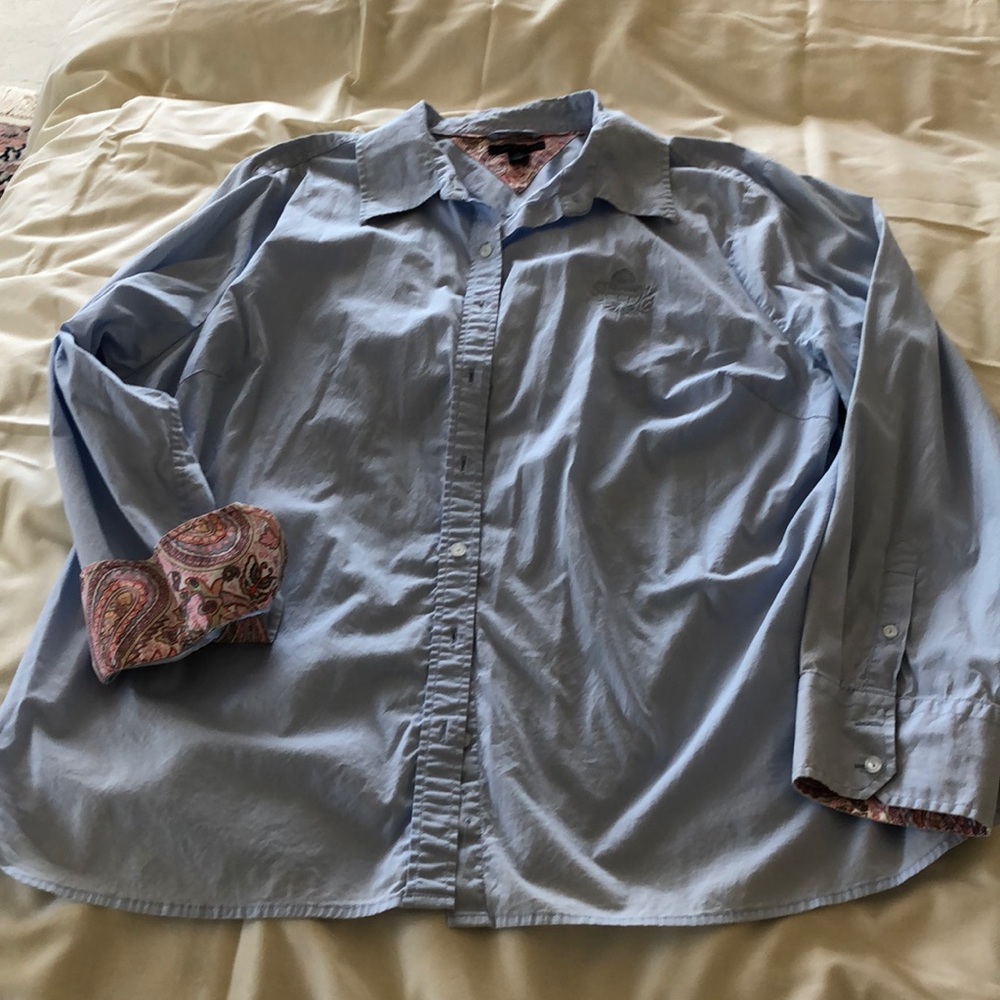 Light blue Tommy Hilfiger cotton button down